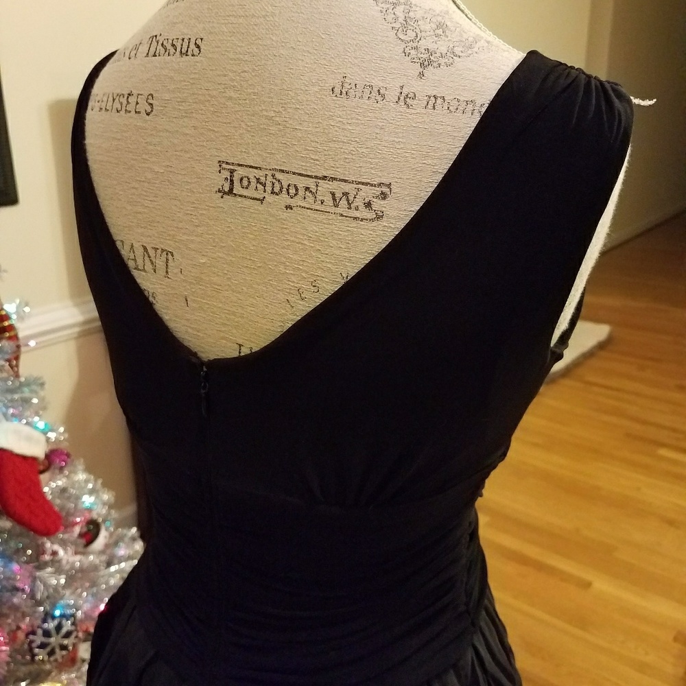 π€β¨ Camille La Vie Black Embellished Evening Dress 4P 4 Petite Stunner β¨π€ - Picture 3 of 6